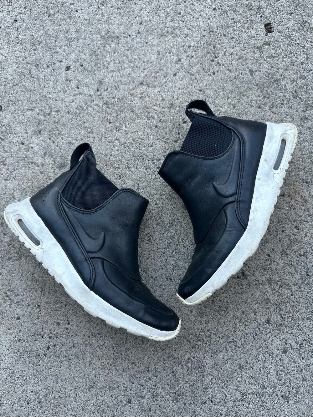 Nike Air Max Thea Mid Black White 859550-001 Women's Size 6 Shoes